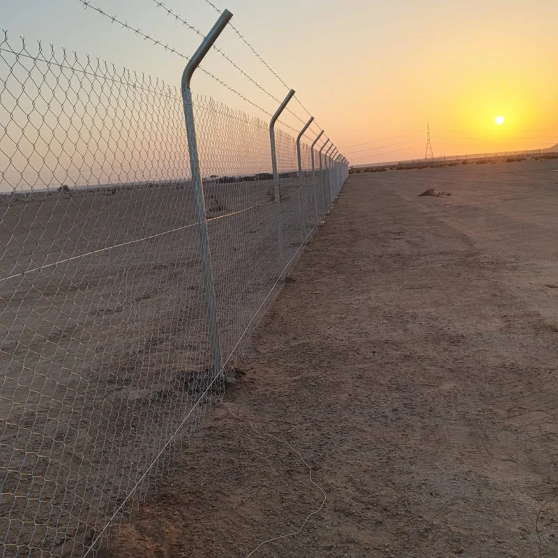 شبوك أمنية لتسييج المنشآت والمواقع